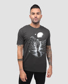 Cosmic Wanderer Vintage Tee-Vintage Graphite Black-Regular-Front--Zach---L