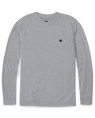 Crewneck Sweatshirt - Branded-Grey-Front