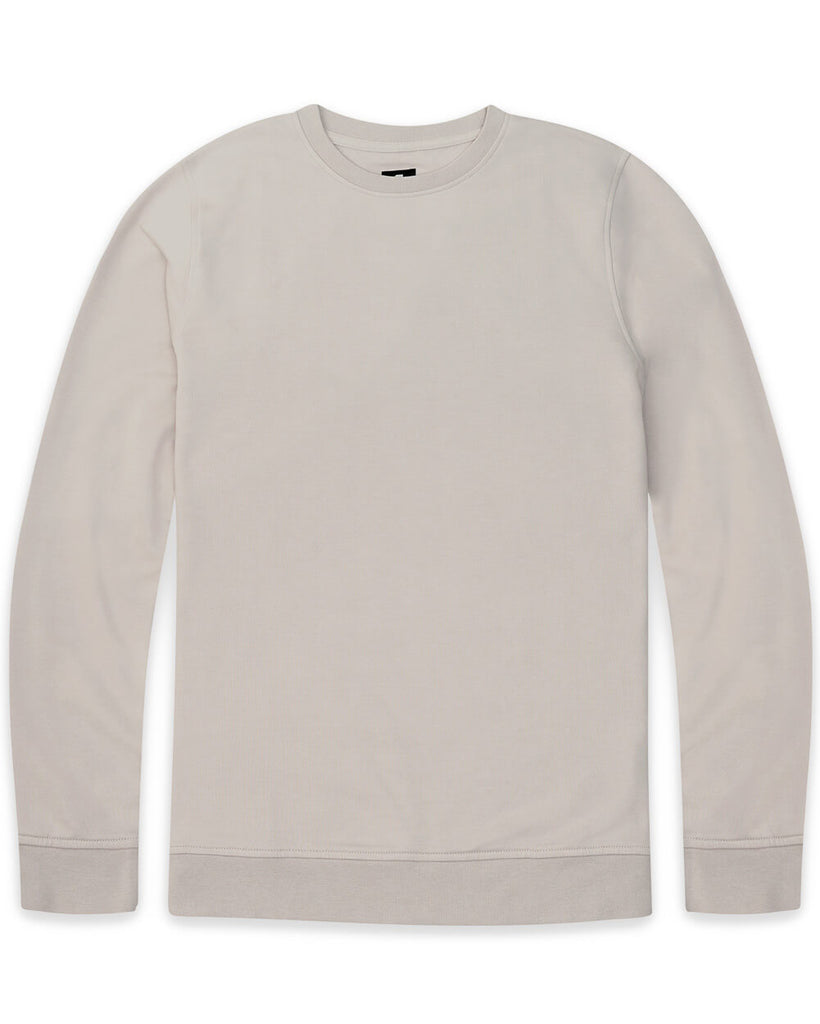 Crewneck Sweatshirt - Non-Branded-Beige-Front