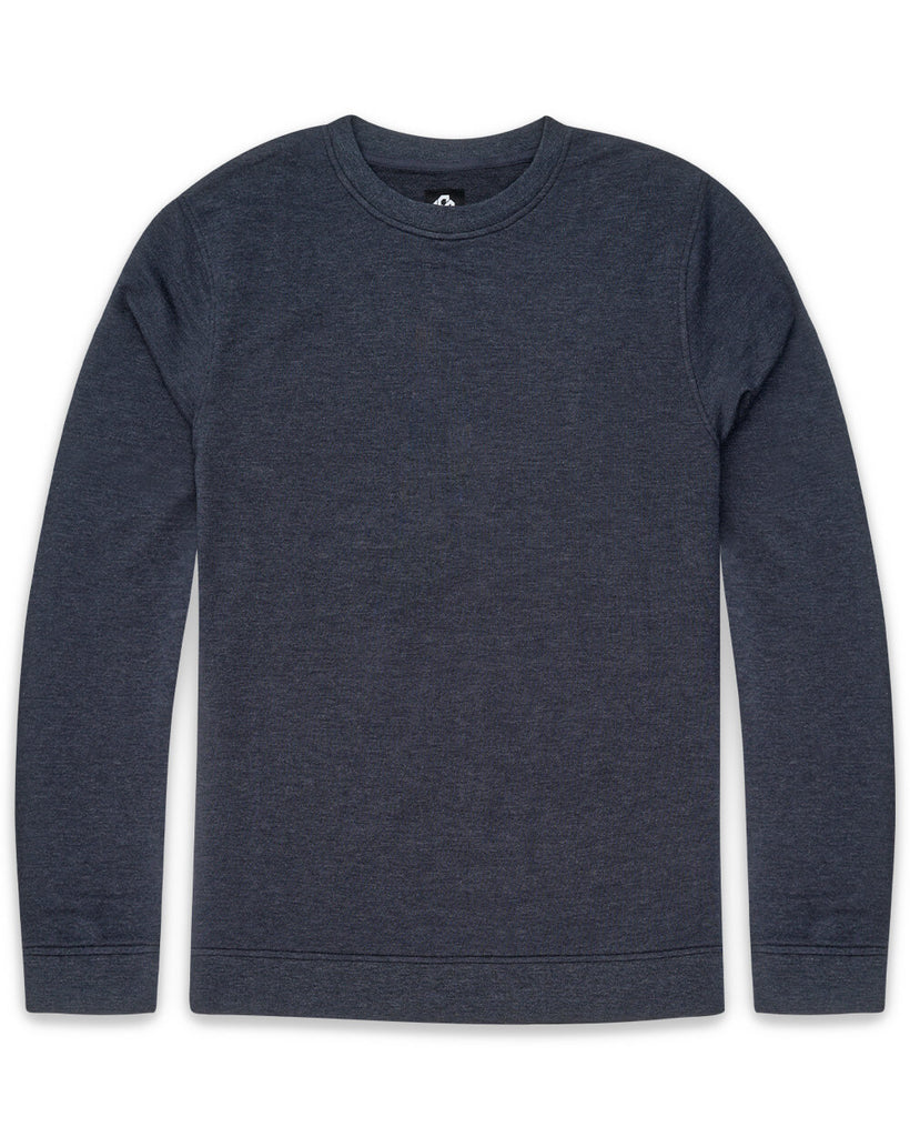 Crewneck Sweatshirt - Non-Branded-Navy-Front