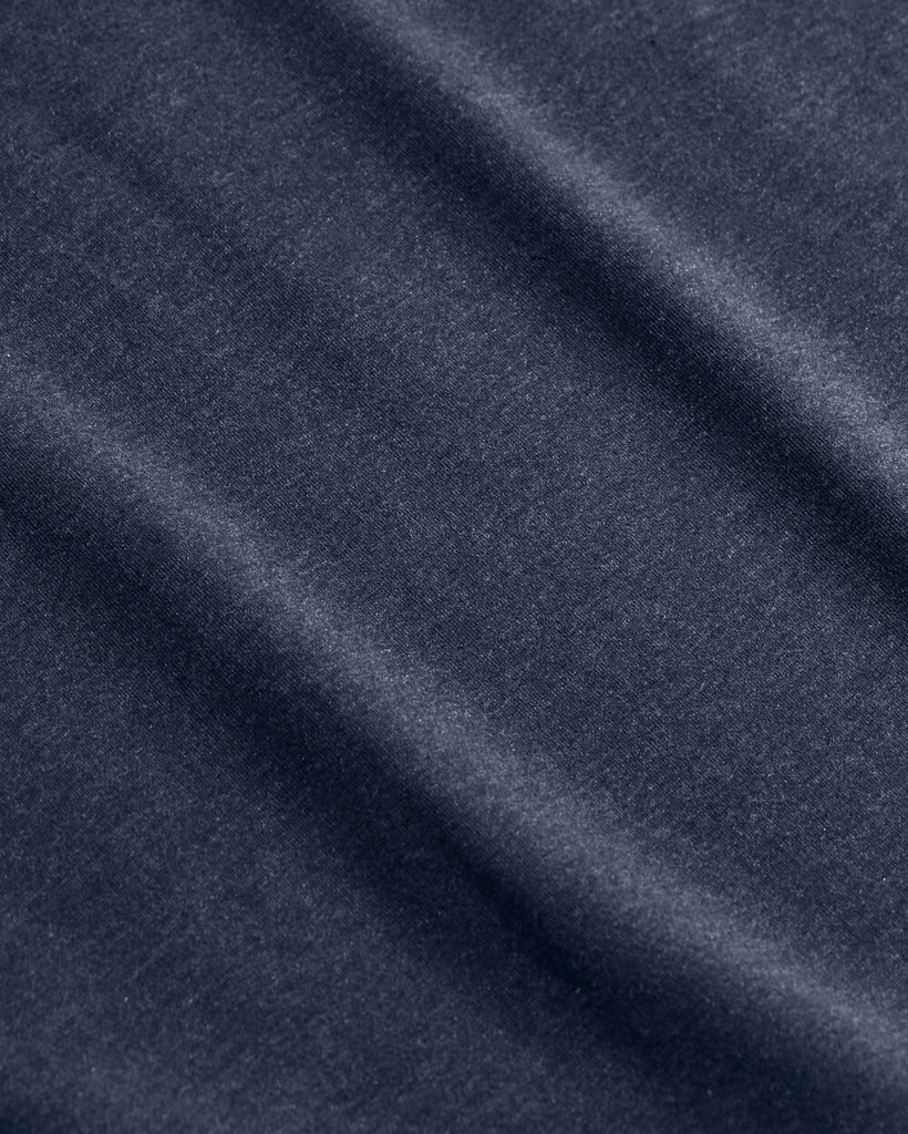Crewneck Sweatshirt - Non-Branded-Navy-Detail 2