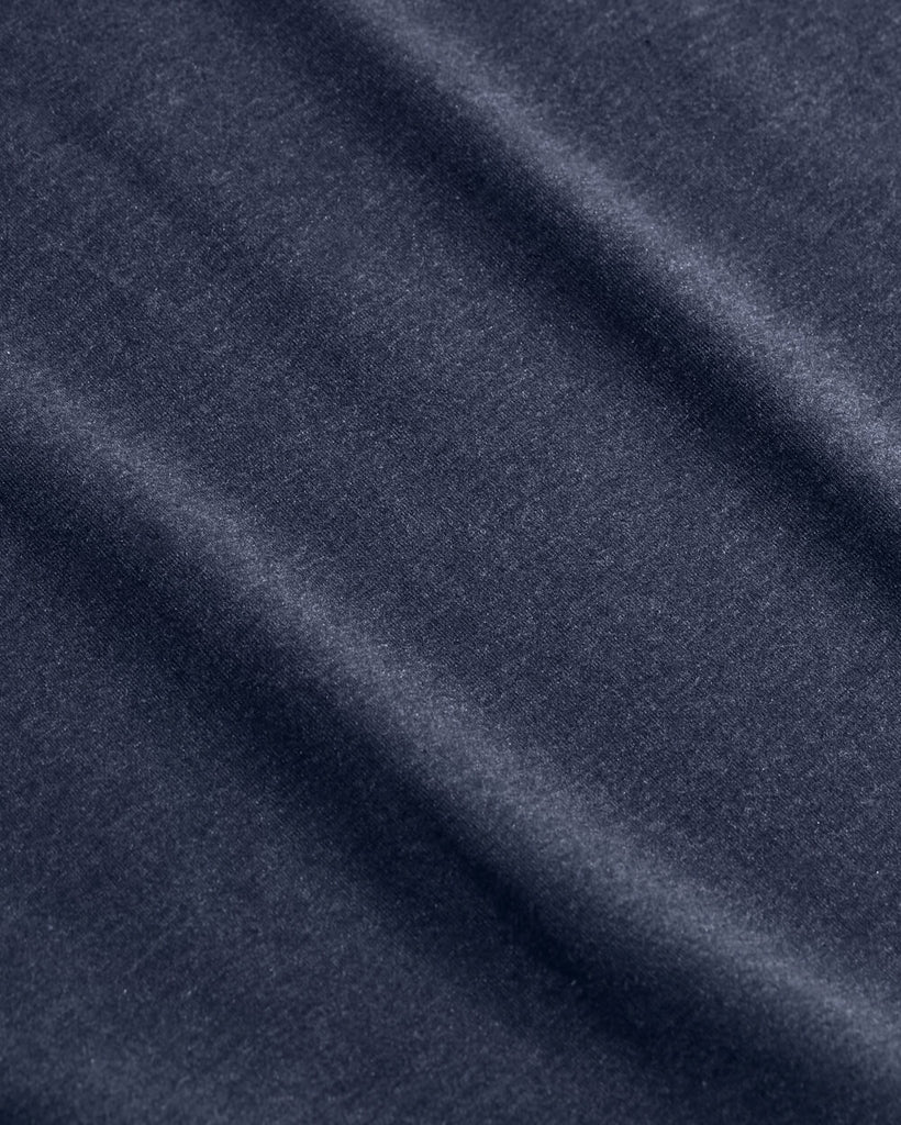 Crewneck Sweatshirt - Branded-Navy-Detail 2