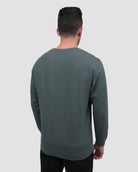 Crewneck Sweatshirt - Branded-Indigo-Back--Zach---L