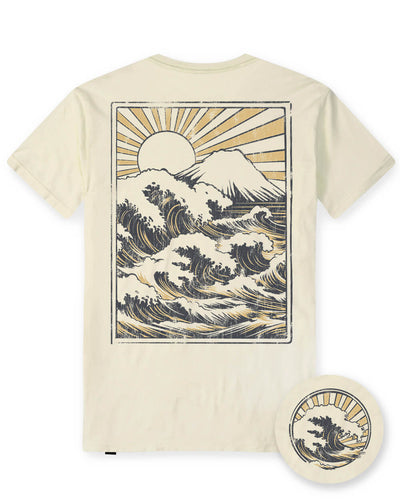 Dawn Break Vintage Tee-Vintage Natural-Regular-Mock--Model---L