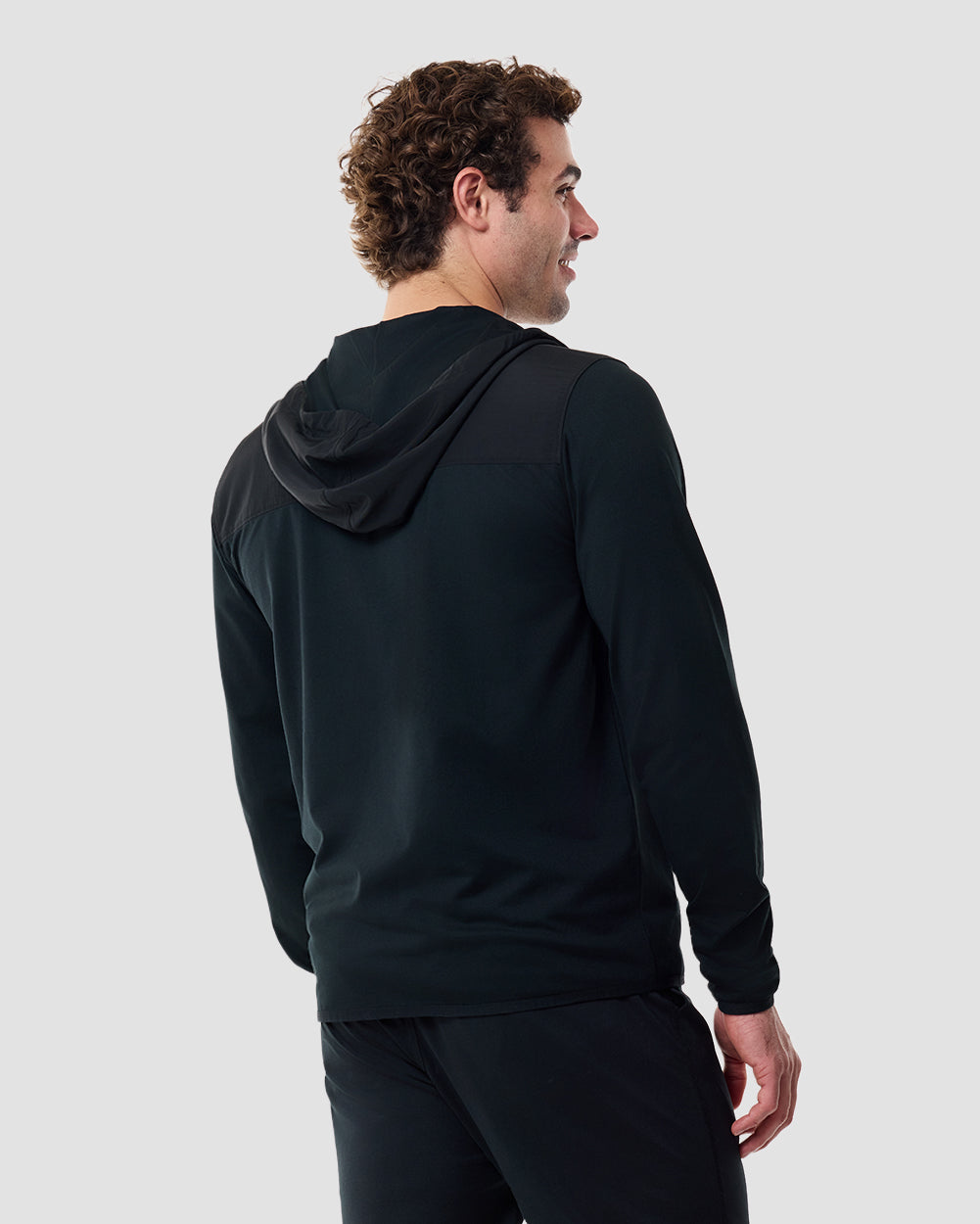 Daybreak Performance Jacket-Black-Regular-Back--Model---L