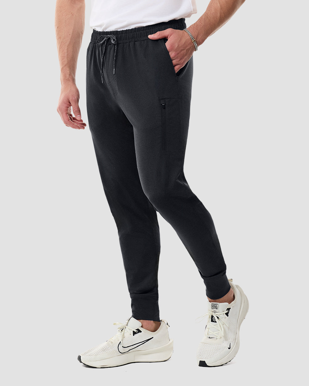 Daybreak Performance Joggers - Non-Branded-Charcoal-Regular-Front--Chase---M