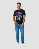 Enchanted Bloom Tee-Black-Regular-Full--Nico---L