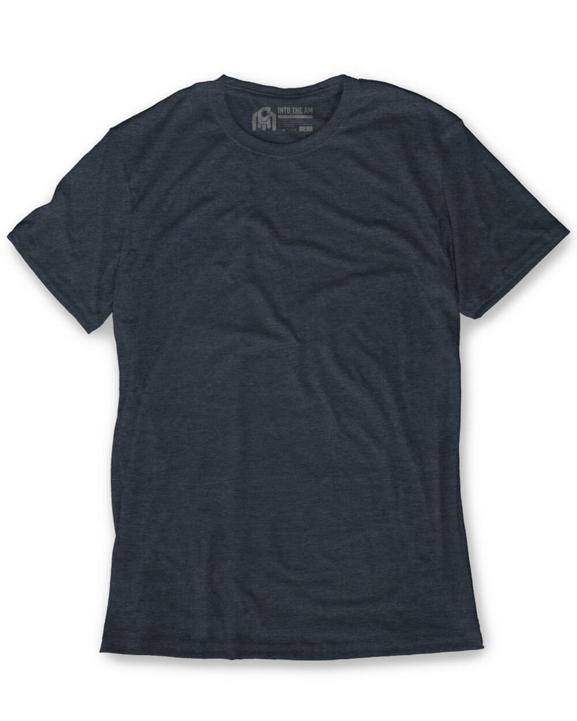 Basic Tee - Non-Branded-Navy-Front