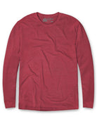 Long Sleeve Tee - Non-Branded-Cardinal-Regular-Mock--Model---L