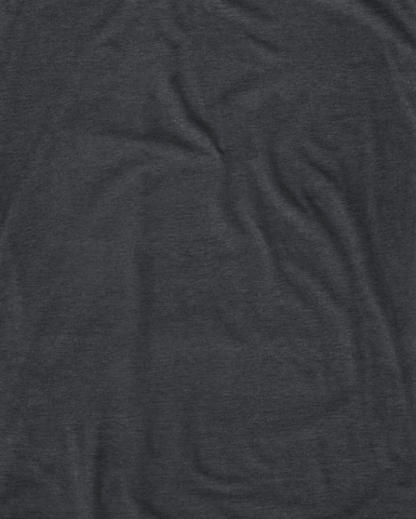 V-Neck Tee - Non-Branded-Charcoal-Detail--Model---M-Regular