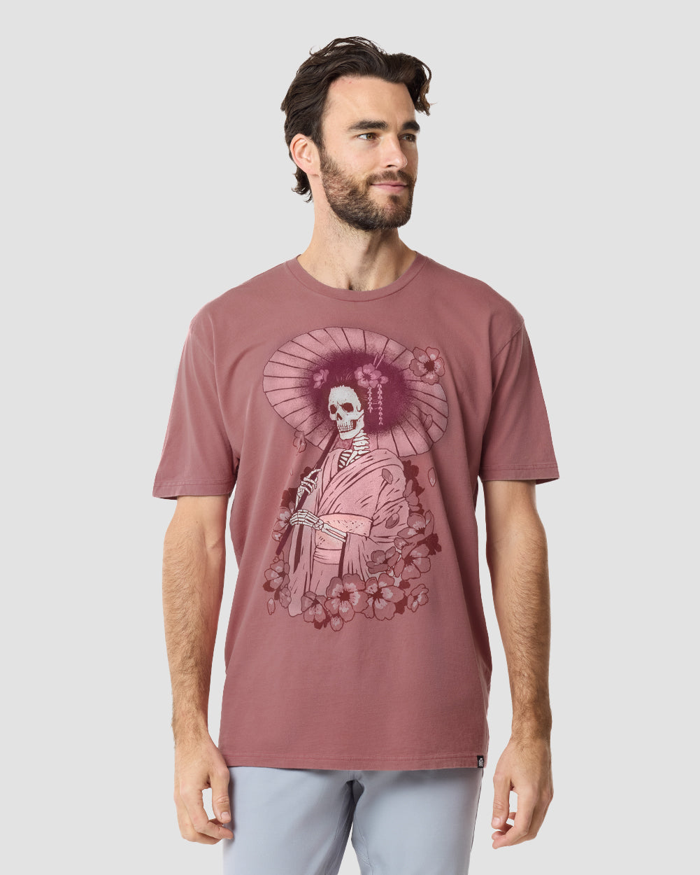 Eternal Beauty Vintage Tee-Vintage Mauve-Regular-Front--Clayton---M