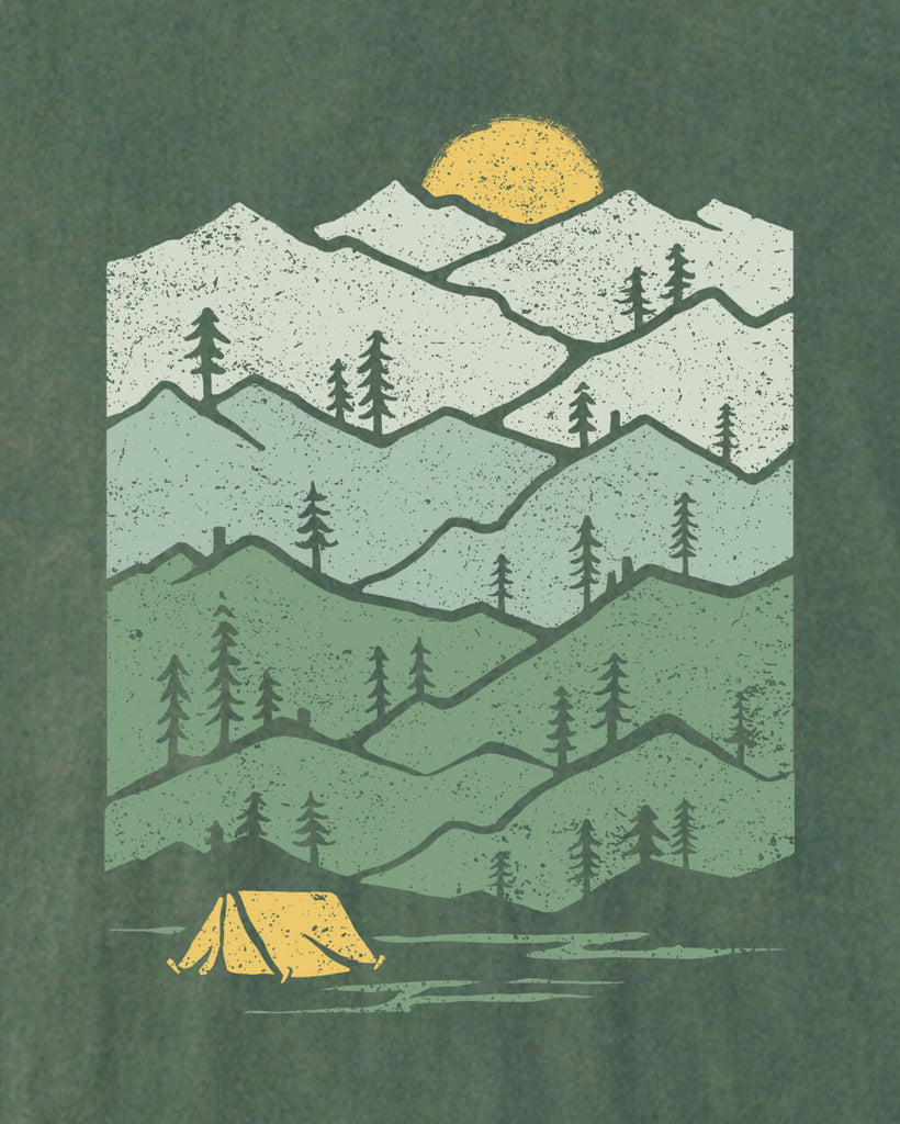 Evergreen Vintage Tee-Vintage Royal Pine-Swatch--Zach---L