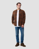 Fairbanks Flannel-Brown-Regular-Full--Model---L