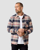 Fairbanks Flannel-Beige Multiplaid-Regular-Front--Zac---L