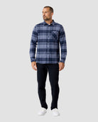 Fairbanks Flannel-Indigo Multiplaid-Regular-Full--Zac---L