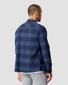 Fairbanks Flannel-Navy-Regular-Back--Zac---L