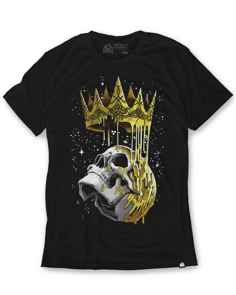 Fallen King Tee-Black-Mock