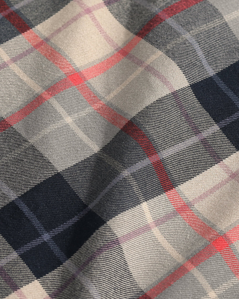 Long Sleeve Flannel-Multi Plaid Beige-Mock3