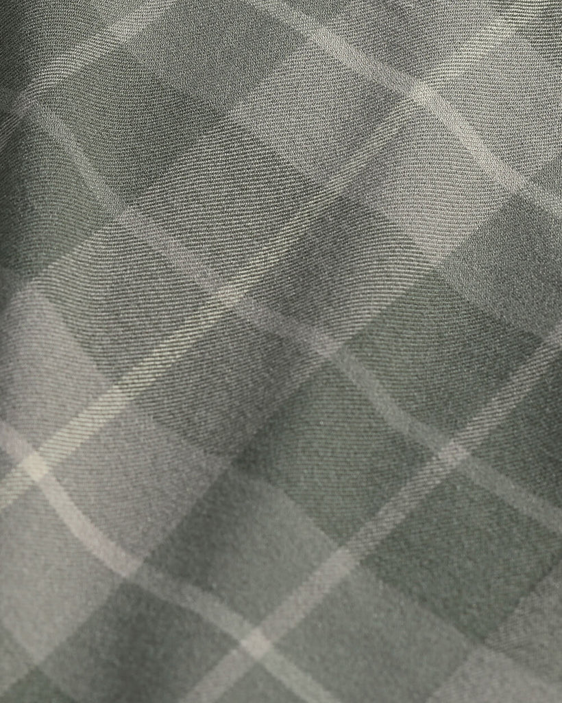 Long Sleeve Flannel-Plaid Olive Green-Mock3