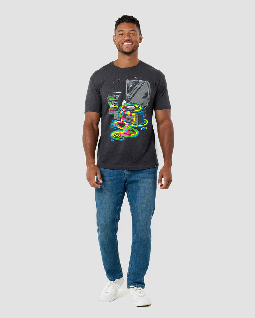 Galactic Grooves II Tee-Charcoal-Regular-Full--Nico---L