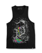 Galactic Wisdom Tank-Black-Regular-Mock--Model---M