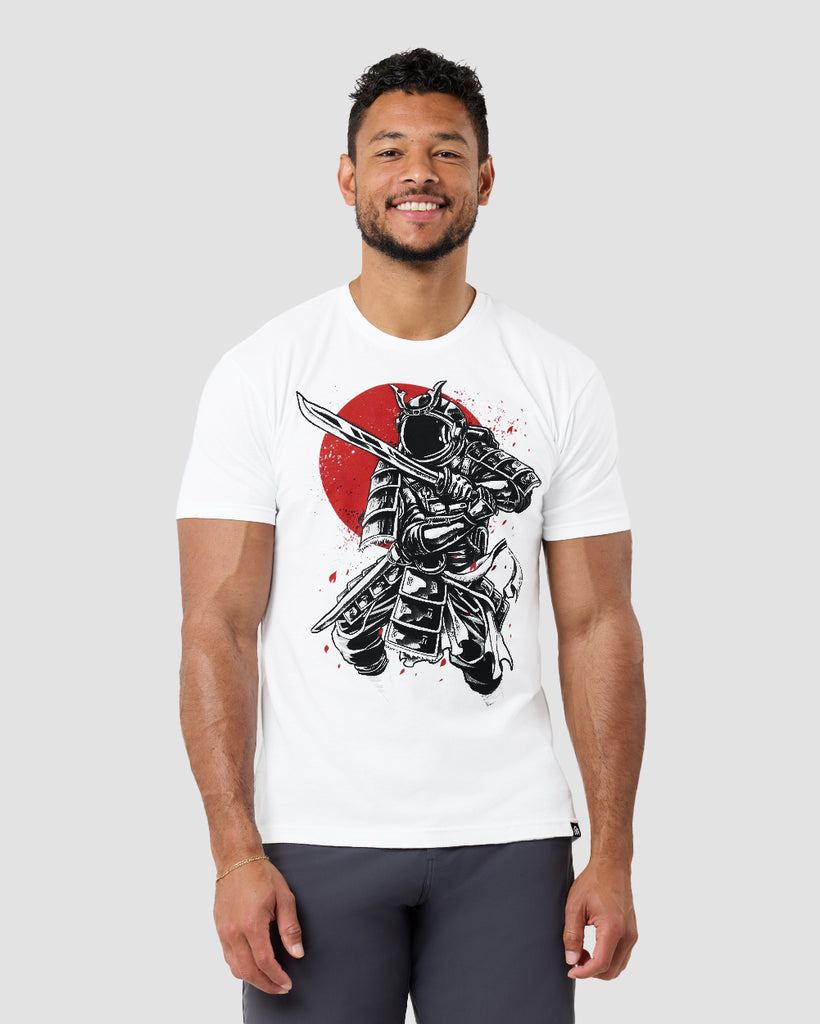 Galactic Warrior Tee-White-Regular-Front--Nico---L