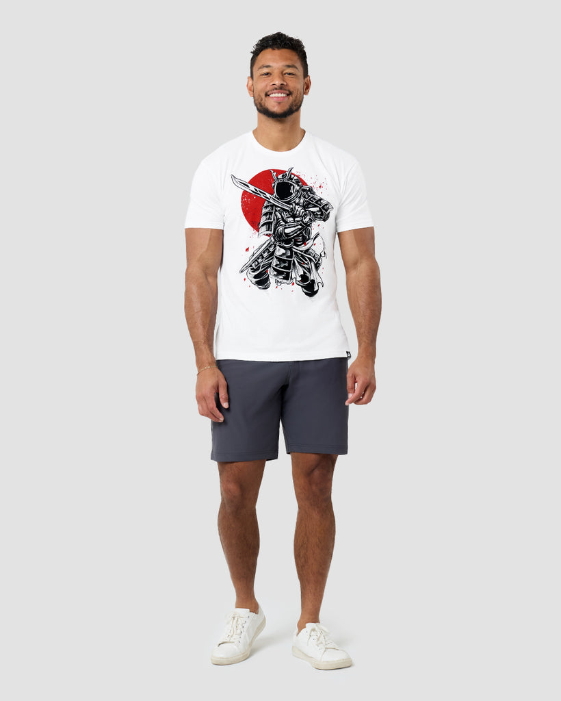 Galactic Warrior Tee-White-Regular-Full--Nico---L