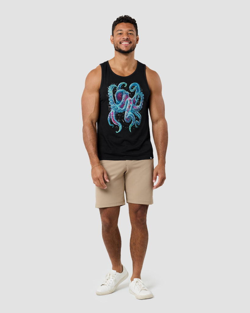 Gleaming Octo Glow-in-the-Dark Tank-Black-Regular-Full--Nico---L