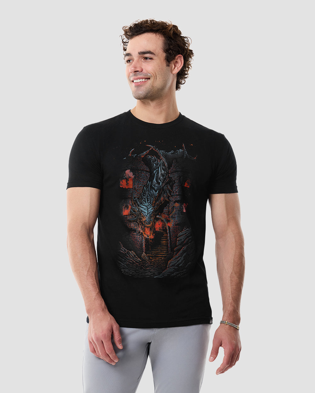 Molten Reign Glow-in-the-Dark Tee-Black-Regular-Front--Chase---M