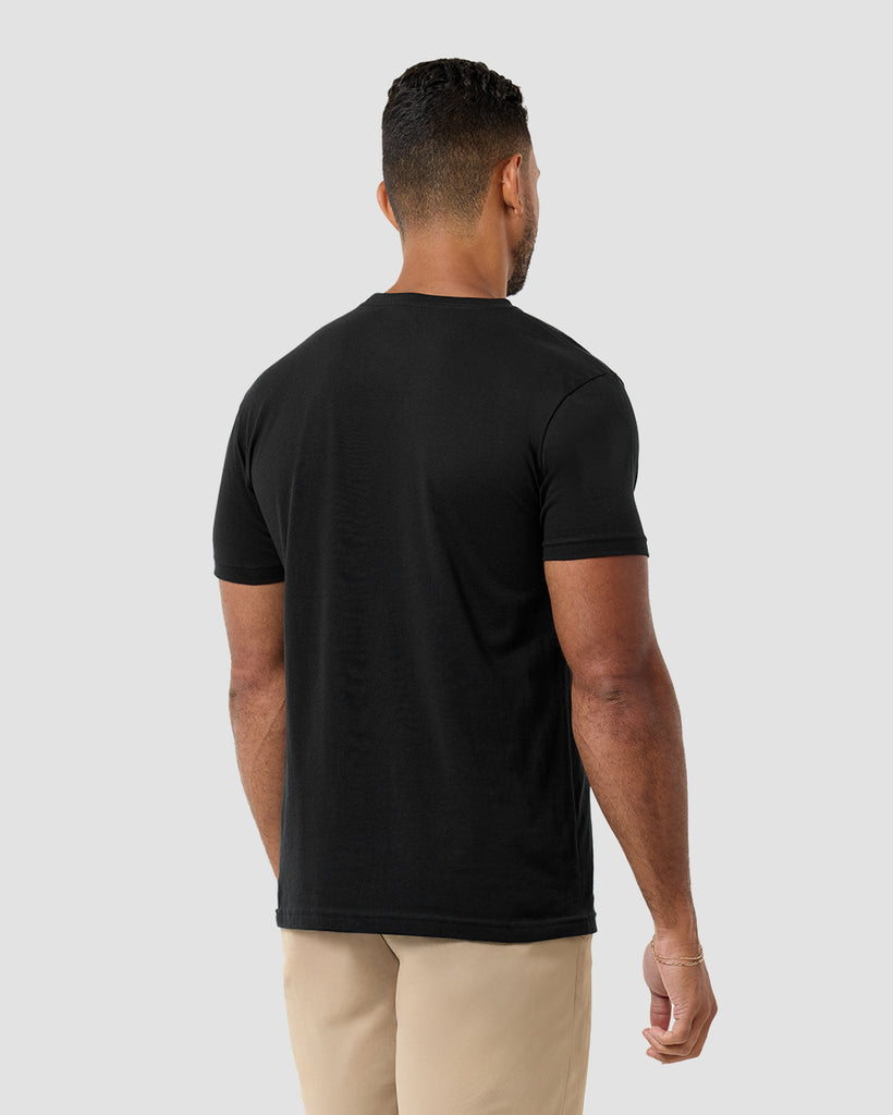River Dawn Tee-Black-allskus