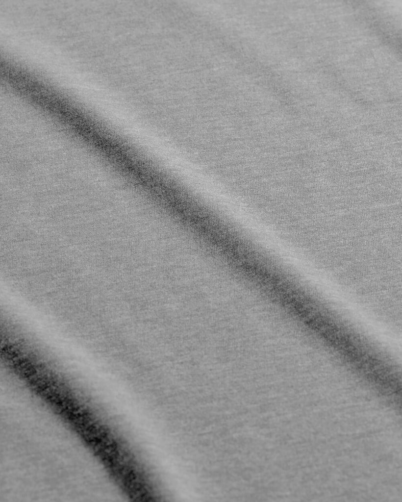 Long Sleeve Henley Tee - Non-Branded-Grey-Macro 1