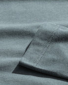 Long Sleeve Henley Tee - Non-Branded-Indigo-Macro 2