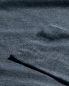 Long Sleeve Henley Tee - Non-Branded-Navy-Macro 2