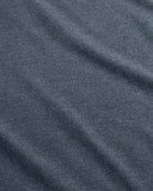 Long Sleeve Henley Tee - Non-Branded-Navy-Macro