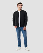 Heritage Bomber Jacket-Black-Regular-Full--Chase---M