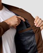 Heritage Bomber Jacket-Brown-Regular-Detail4--Zac---L