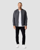Heritage Bomber Jacket-Charcoal-Regular-Full--Zac---L