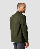 Heritage Bomber Jacket-Midnight Olive-Regular-Back--Zac---L