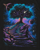 Infinity Steps Tank-Black-Regular-Swatch--Model---L