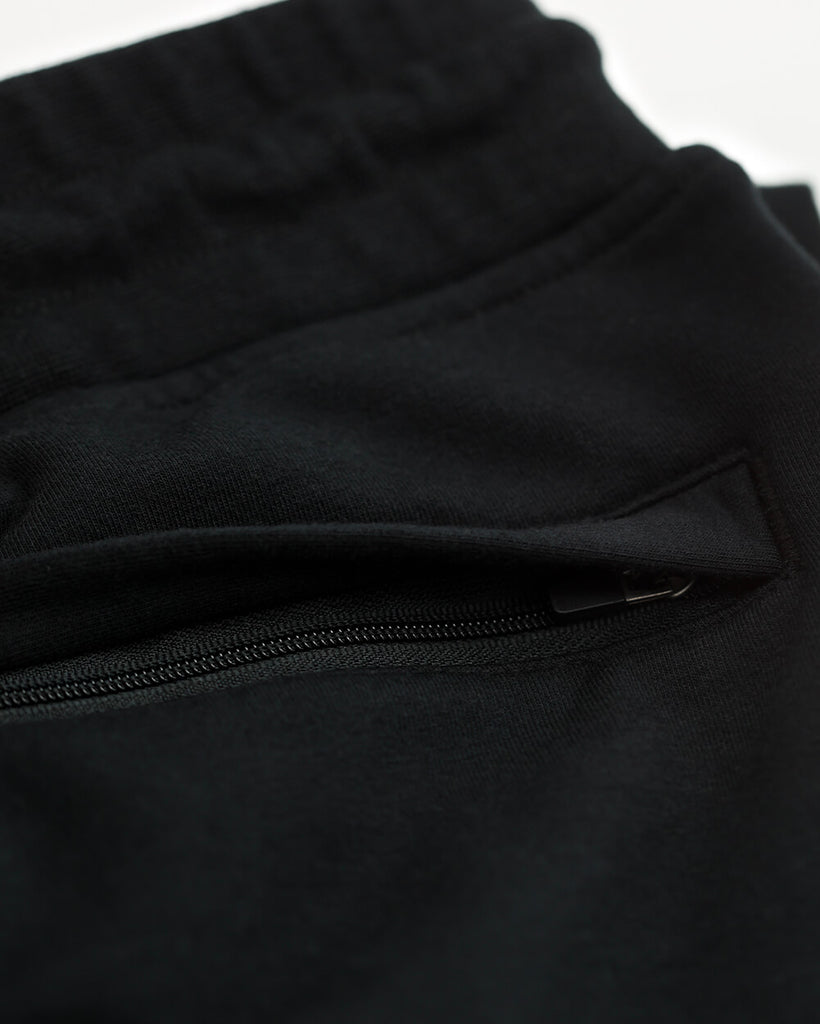 Fleece Joggers - Non-Branded-Black-Macro 2