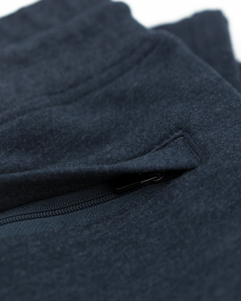 Fleece Joggers - Non-Branded-Navy-Macro 2