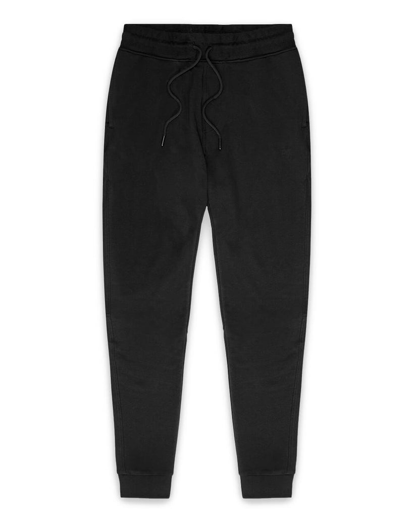 Fleece Joggers - Non-Branded-Black-Front