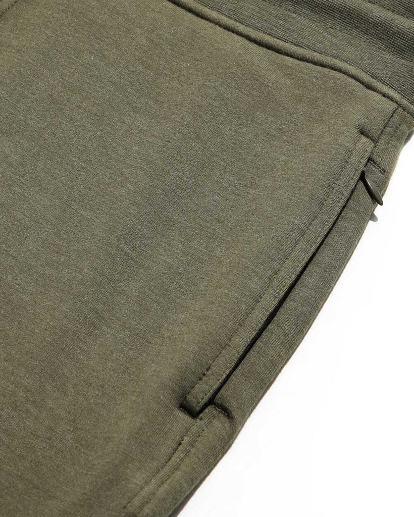 Fleece Joggers - Non-Branded-Olive Green-Macro