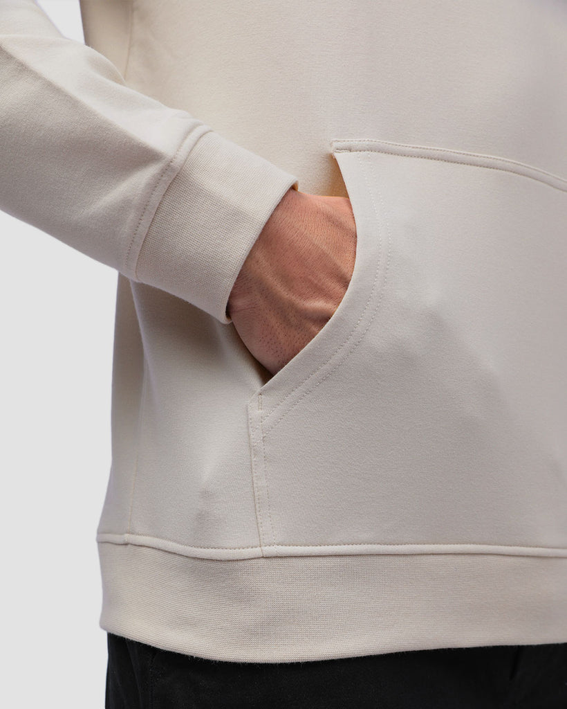 Pullover Hoodie (Classic Pocket) - Branded-Beige-Detail