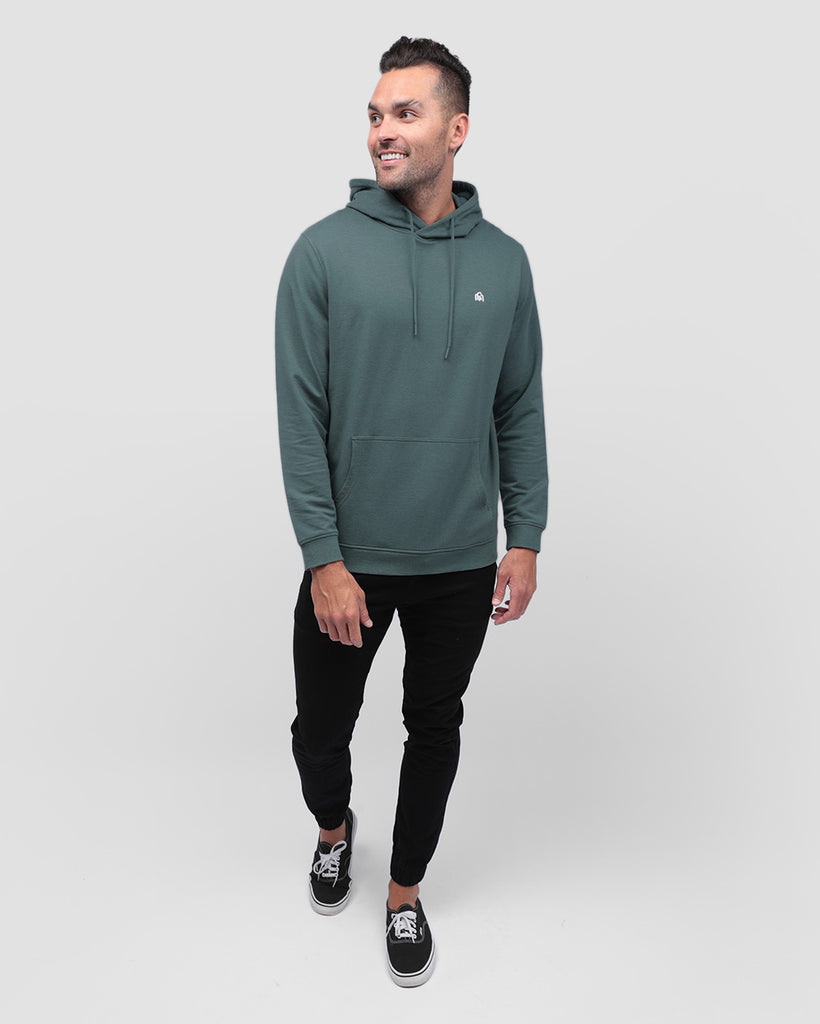 Pullover Hoodie (Classic Pocket) - Branded-Indigo-Full--Zach---L