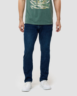 Legacy Stretch Denim Jeans-Dark Indigo-32