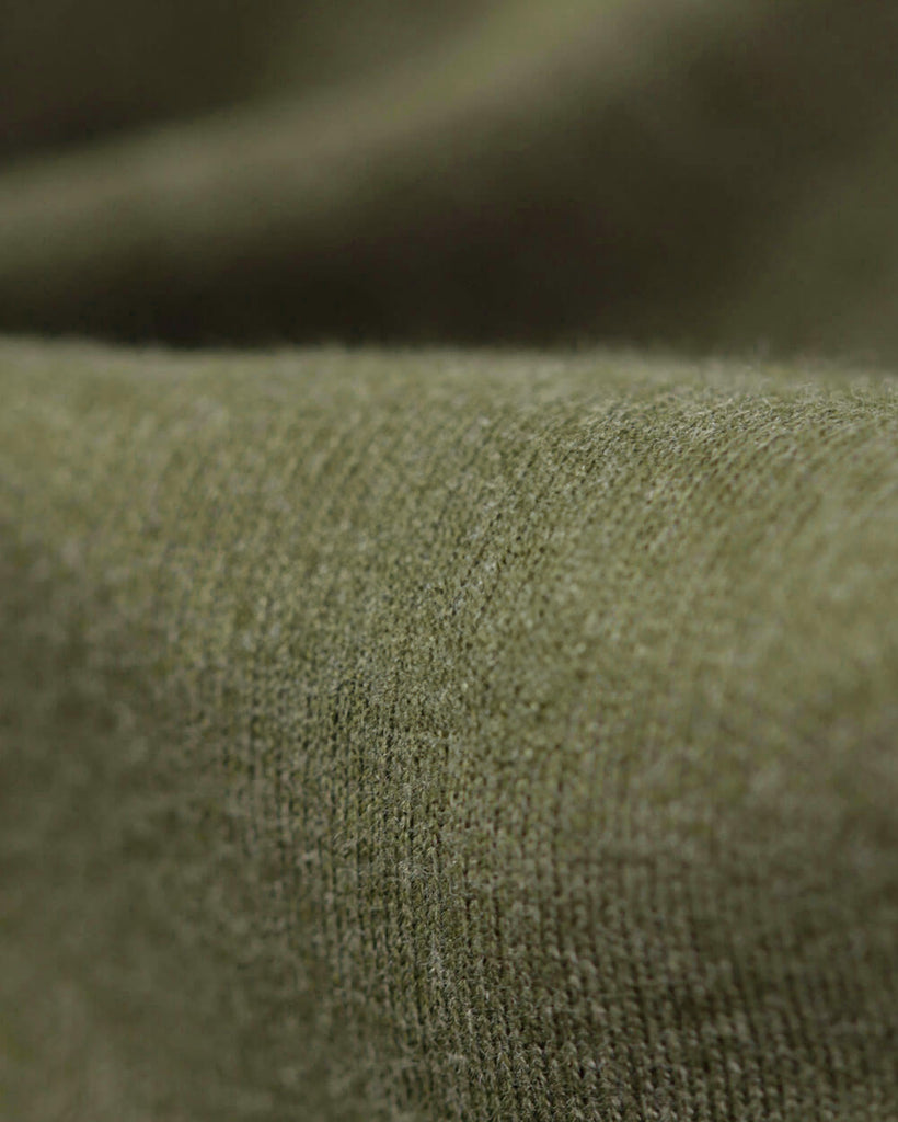 V-Neck Tee - Non-Branded-Olive Green-Regular-Detail--Zach---L