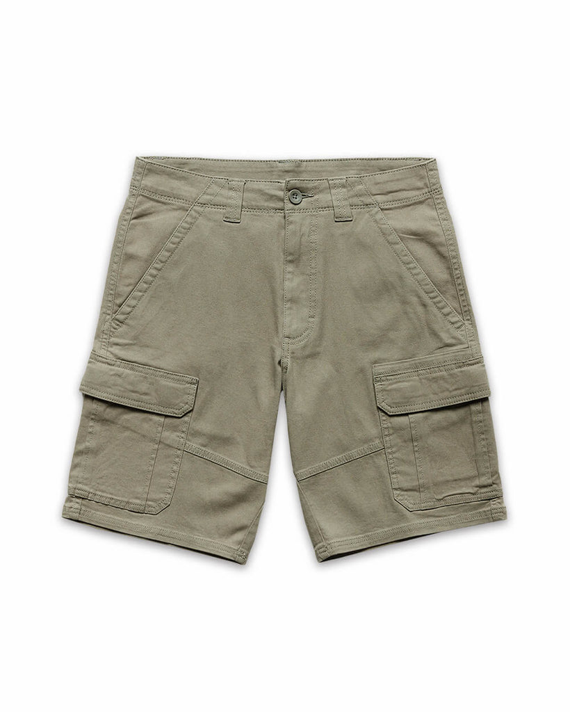 Classic Cargo Shorts - Non-Branded-Dusty Olive-Regular-Mock--Alex---30
