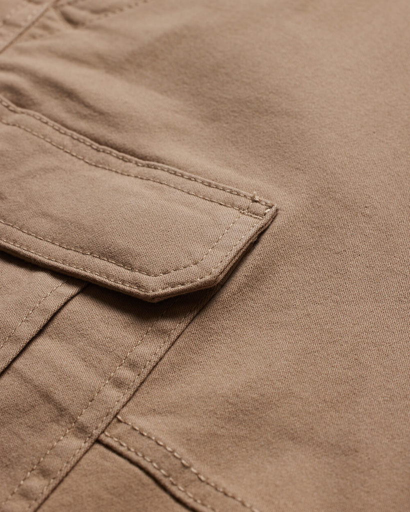 Classic Cargo Shorts - Non-Branded-Khaki-Regular-Detail3--Alex---30