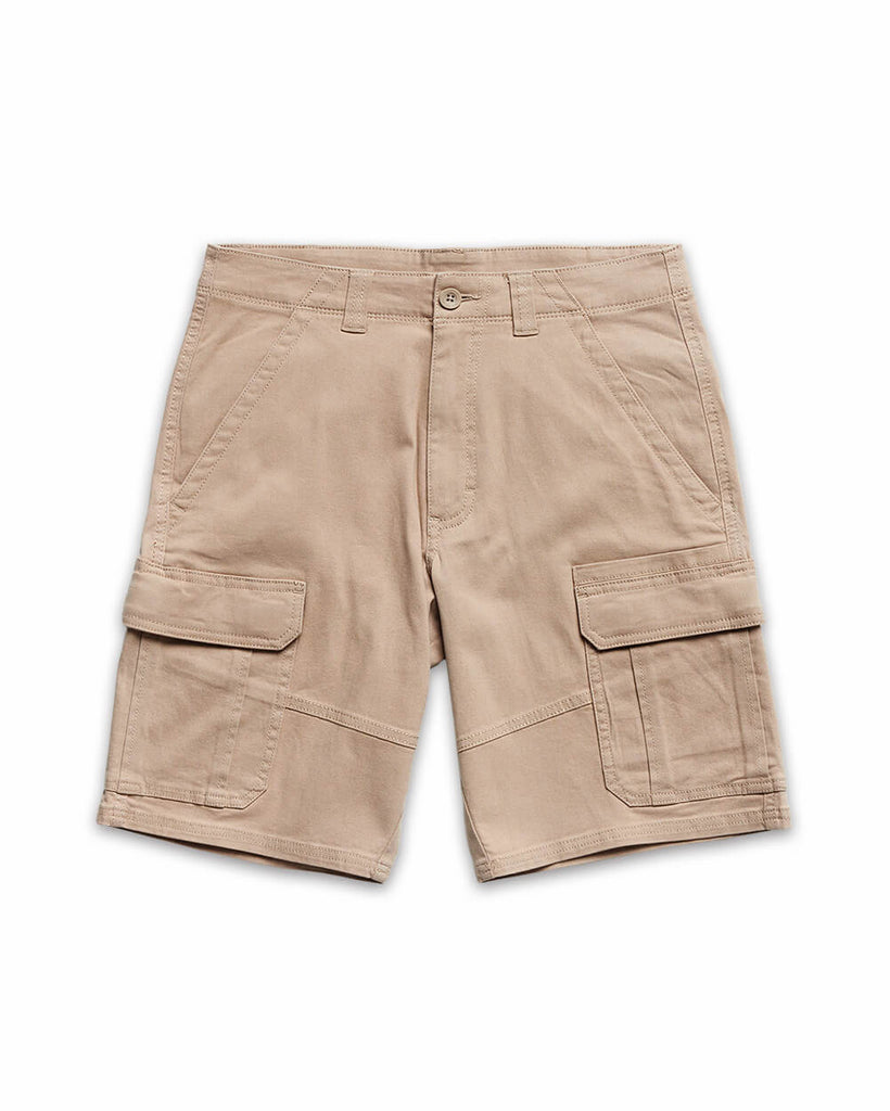 Classic Cargo Shorts - Non-Branded-Khaki-Regular-Mock--Alex---30